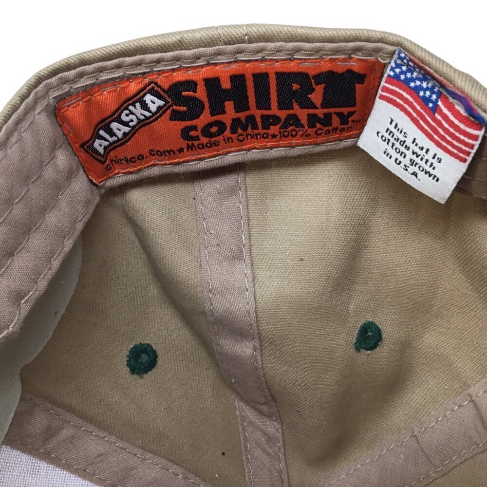 Alaska Shirt Company NWT Bald Eagle Men's Hat Baseball Cap Souvenir Embroidered - Picture 7 of 7